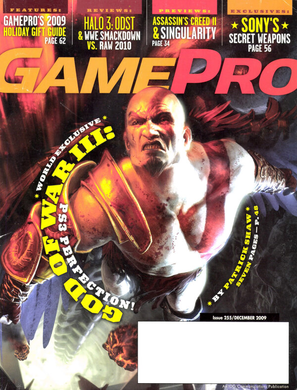 GamePro Issue 255 (December 2009) cover